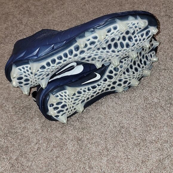 Nike Mens Alpha Menace Pro Low TD Promo 922804-414 Football Cleats Size 16 Navy - Picture 2 of 8